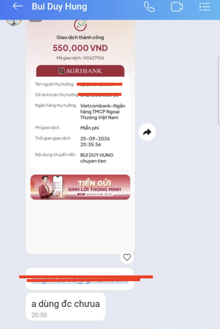 Khách hàng Agribank gia hạn 365